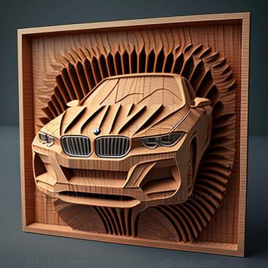 3D модель BMW F01 (STL)